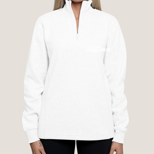 Sample image of LST253 Sport-Tek Ladies 1/4-Zip Sweatshirt